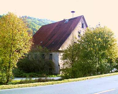 Luftkurort Egloffstein: Alte Mühle in Hammerbühl