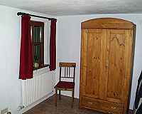 Urlaub: Schlafzimmer Ferienwohnung Berg, Gögerhaus Franken, Bayern